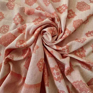 Luxury woven throw blanket geometric jacquard soft nap aviation air conditioning quilt