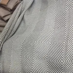 Πλεκτη κουβερτα με ρομβους μαλακη βαμβακερη κουβερτα για καναπε κρεβατι ζεστη και ανετη
