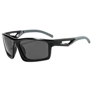 Outdoor sports sunglasses for men and women, windproof and UV protection eyewear main view.