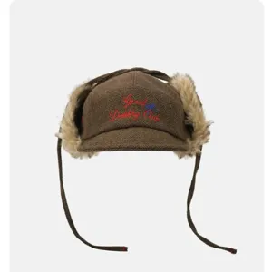 Vintage Plaid Trapper Hat Winter Warm Ear Flap Bomber Hat Faux Fur Lined Lace Up Windproof Cap For Women Men