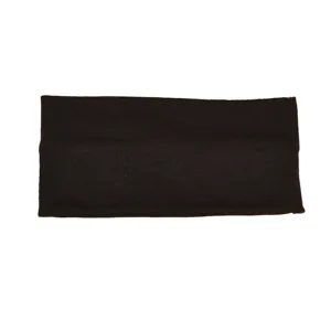 Fascia per capelli in maglia a tinta unita, fascia sportiva assorbente per yoga e trucco quotidiano.