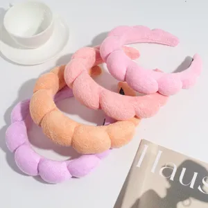 Pluche wolken haarband vrouwen schattige gewatteerde haarhoepel zachte accessoires