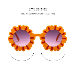 Occhiali da sole per bambini con fiori carini, tendenza spiaggia estate occhiali da sole per neonati.