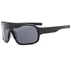 Fashion big frame square outdoor cycling goggles and sports sunglasses with UV protection