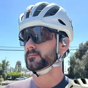 Lunettes de Soleil de Protection Extérieure à Grand Cadre Mode Protection UV400 Lunettes de Cyclisme pour Hommes Femmes Randonnée