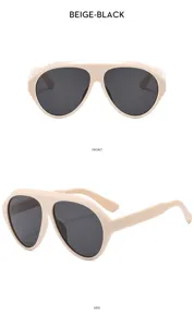 Gafas de sol deportivas retro de moda para hombre y mujer, estilo Y2K protección UV.
