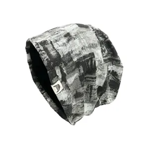 Unisex Vintage Tie-Dye Distressed Beanie Muts Retro Slouchy Knit Skater Cap Streetwear Hip Hop Casual Winter Warm Muts