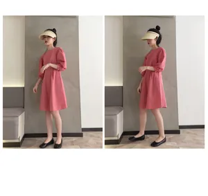 Detail view of Korean straw sun visor hat, summer empty top beach hat for women style.