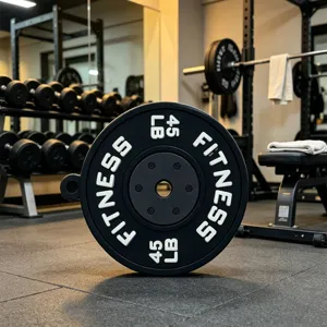 Fitness barbell plate pendant keychain gym sports backpack hanging ornament accessory