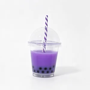 Miniatura tazza da tè boba in resina ciondolo portachiavi per accessori artigianali fai-da-te