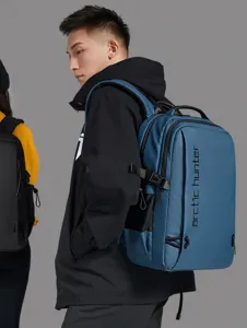 Sac à dos de loisir pour homme arctic hunter pour ordinateur portable de 15.6 pouces bleu