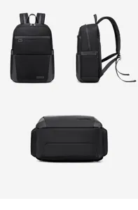 Zaino uomo lavoro impermeabile nylon porta pc borsa viaggio multifunzione affari zainetto.