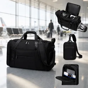 Large Capacity Travel Duffel Bag Waterproof Oxford Travel Luggage Bag Casual Business Travel Bag For Men And Women
