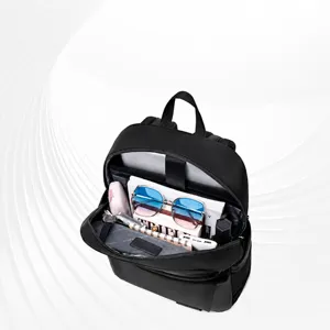 Zaino per laptop da lavoro multifunzionale da uomo, zaino da viaggio in nylon impermeabile.
