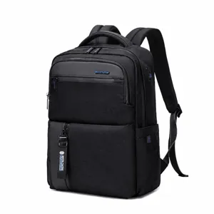 Men Business Backpack Waterproof Oxford Cloth Commuter Laptop Backpack Large Capacity Casual Travel School Book Bag