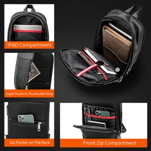 Arctic Hunter Herren multifunktional wasserdicht Brusttasche taktisch Umhängetasche Rucksack.