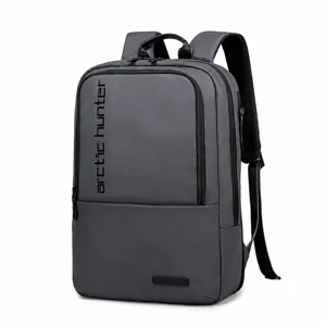 Waterproof business laptop backpack for men with large capacity sleek travel design