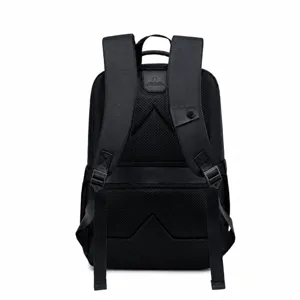 Men daily commute casual waterproof breathable laptop backpack stylish outdoor school bag