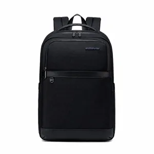 Men's waterproof business casual laptop backpack, lightweight commute daily school rucksack.