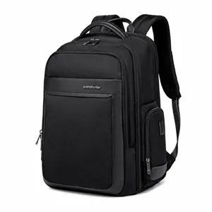 Zaino per Laptop da Lavoro di Grande Capacità Tessuto Oxford Impermeabile Borsa da Scuola Casual da Viaggio per Uomini e Donne