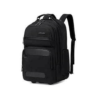 Business rolling travel backpack for men and women, waterproof multi-functional luggage bag.