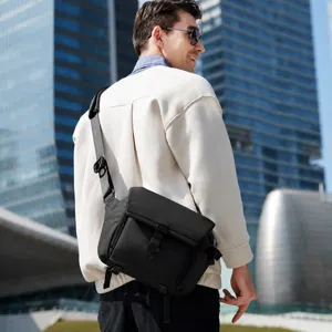 Professionelle wasserdichte Umhängetasche für Fotografie Kamera Outdoor Reisen Herren.