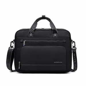 Men waterproof business laptop briefcase casual large capacity shoulder messenger bag