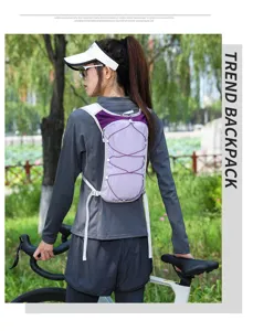 Leichter Outdoor Radfahren Laufen Weste Rucksack Sport Wandern Trekking Wasserbeutel