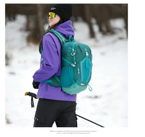 Azela waterproof outdoor hiking backpack lightweight camping sports double shoulder bag