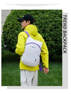 Leichter faltbarer Outdoor-Sport-Reiserucksack lässiger Tagesrucksack für Damen und Herren