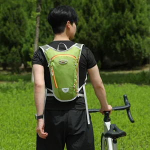 Lightweight cycling backpack outdoor sports running hydration pack green for men women