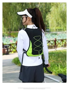 Leichte Lauf-Trinkweste Marathon Outdoor Sportrucksack atmungsaktiver Wassersack für Sport.