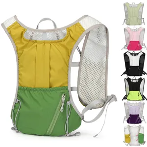Leichter Atmungsaktiver Trinkrucksack Zum Radfahren Laufen Marathon Outdoor Sport Camping Wandern Mesh Rucksack Für Herren Damen