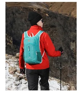 18L Outdoor Wanderrucksack wasserdichter Sportrucksack für Camping Bergsteigen Reisen Damen