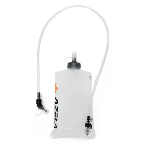 Outdoor tragbare faltbare 1.5L Trinkblase Weichflasche Wasserbeutel für Laufen Wandern Radfahren