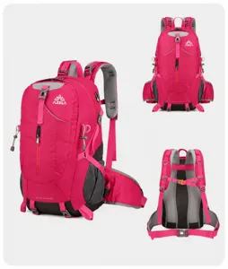 Azela 40L outdoor mountaineering backpack, large capacity hiking sports rucksack.
