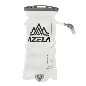 Portable PEVA hydration bladder for cycling, hiking, and outdoor sports with hose.