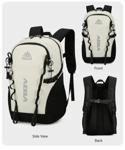 Azela Lightweight Outdoor Travel Backpack Water Resistant Large Capacity Sport Daypack