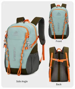 Azela lightweight outdoor sports travel backpack, water-resistant large capacity daypack.