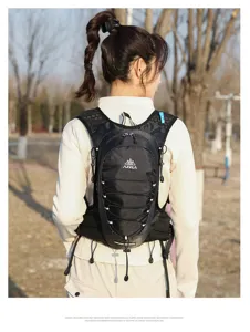 Running backpack trail running vest lightweight breathable hydration pack for outdoor sports hiking