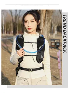 Professional running hydration backpack vest for marathon, outdoor sports, hiking and cycling.