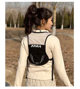 Atmungsaktiver leichter Laufrucksack Outdoor Sport Hydration Weste Marathon Radfahren Bag
