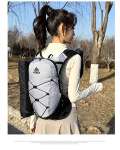 AZELA outdoor cycling backpack lightweight marathon running sports water bag rucksack