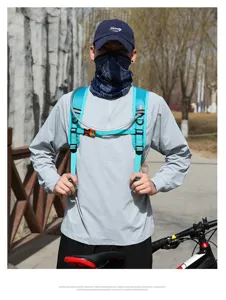 Outdoor cycling hydration backpack for hiking, running, and traveling. Lightweight sports bag.