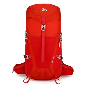 Red 36L outdoor hiking backpack professional waterproof sports travel camping rucksack