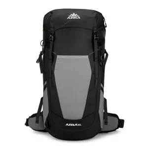 Azela 36L black grey hiking backpack outdoor travel sports waterproof trekking rucksack