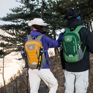 Leichter Outdoor Sportrucksack Wasserabweisender Großer Wanderrucksack Für Camping Bergsteigen Trekking Laufen Reisen Unisex Doppelschultertasche