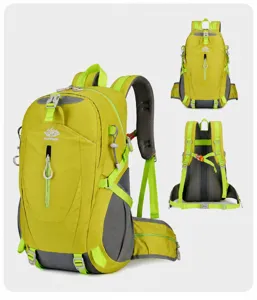Large capacity outdoor travel hiking backpack multi-functional camping sports rucksack bag