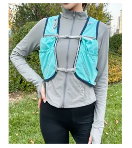Leichte Marathon-Lauf-Trinkweste mit mehreren Taschen für Outdoor-Sportarten und Radfahren.