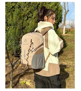 AZELA outdoor hiking backpack large capacity travel sports rucksack for men and women details